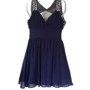 Bsmart Junior Formal Dress Size 9  Blue Short Homecoming/Prom Dress